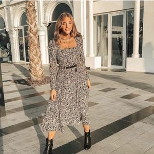 ❤️NEW WITH TAGS ZARA leopard MAXI DRESS